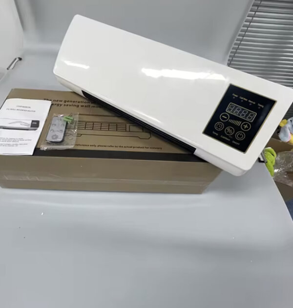 Coolzy in the box — unit, instructions, and mounting bracket during unboxing